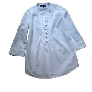 Jones New York White Tunic